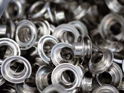 Stainless steel grommets